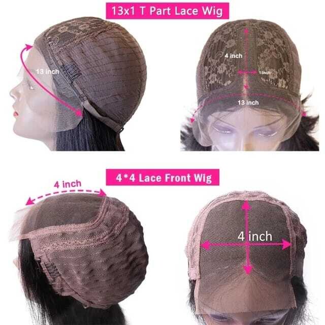 12 Inches 4x4 Lace Deep Wave Peruvian 100% Human wig - Image 3