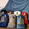 Embossed Fleece Blanket (Choose Colour)