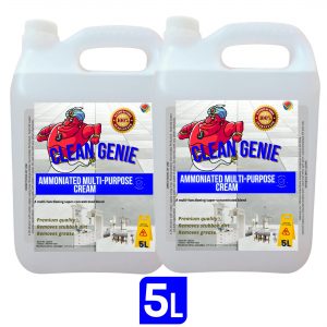 Clean Genie Ammoniated Multi-Purpose Cleaner Fresh Homes saver combo (5l)