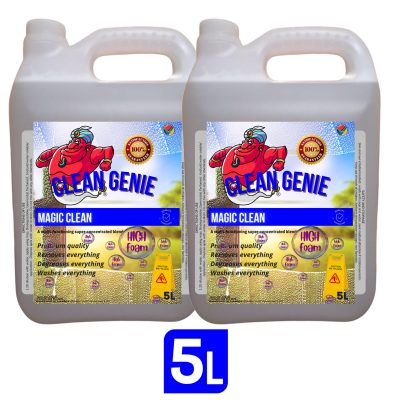 Clean Genie Magic Clean High Foam Fresh Homes Saver Combo (5l)