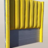 Studded Paneled Tufted Headboard (Any Colour)