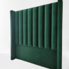 Velvet Paneled Tufted Headboard (Any Colour)
