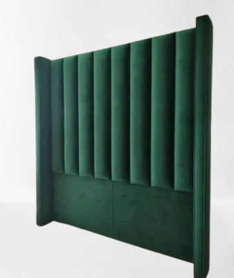 Velvet Paneled Tufted Headboard (Any Colour)