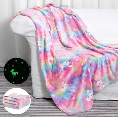 GLOW IN THE DARK FLEECE BLANKET BULK