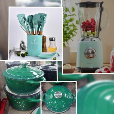 Enamel Cast Iron Cookware Set