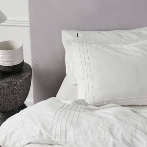 Alternative view of MAYFAIR WHITE DUVET COVER LINEN HOUSE